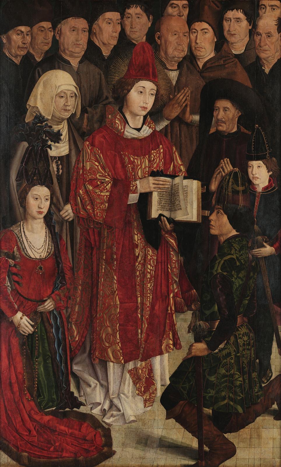 Painel do Infante, dos Painéis de São Vicente, atribuído a Nuno Gonçalves